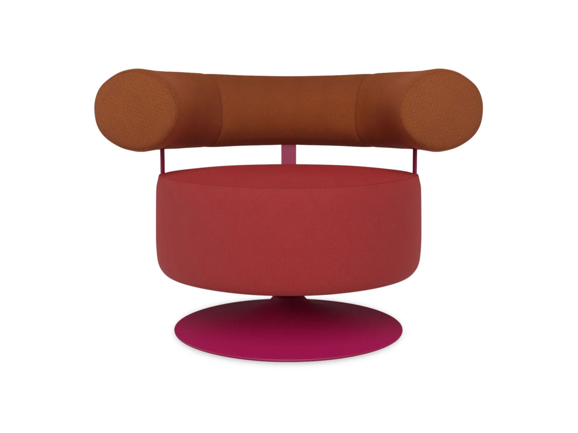 Ткань поворотный стул с подлокотниками Branca Lisboa GOMO ARCH-00053643 - Вид №4