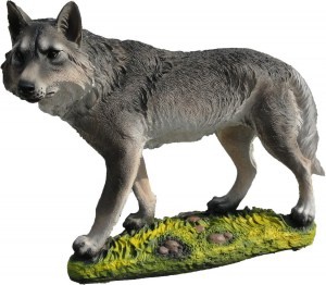 11195 ВОЛК малый, скульптура из бетона LAB.Space  - Вид №2