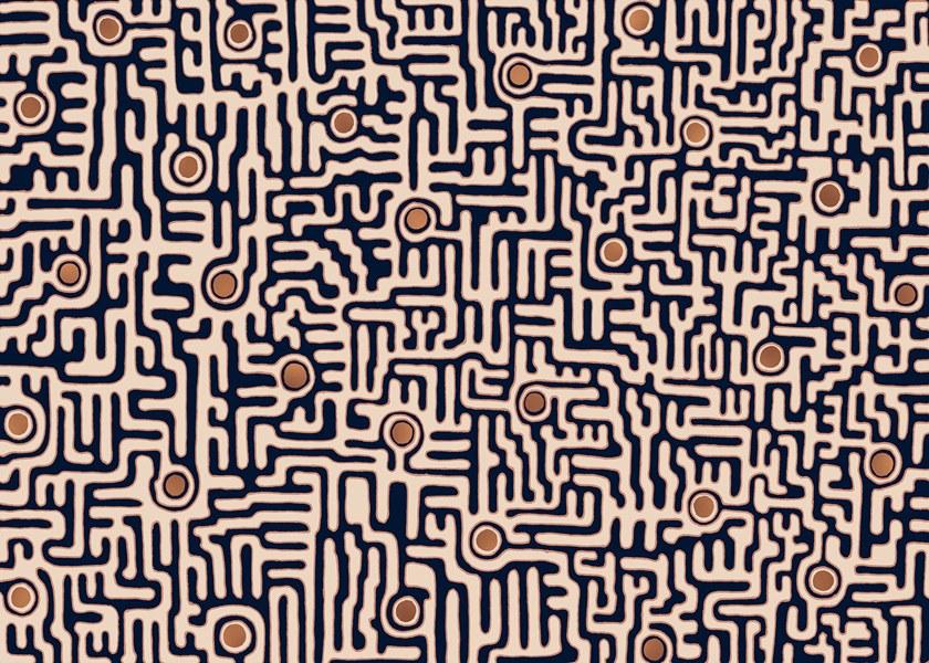 Affreschi & Affreschi Рулонные экологические гипсовые обои Season 1 Kw0104c - Вид №1