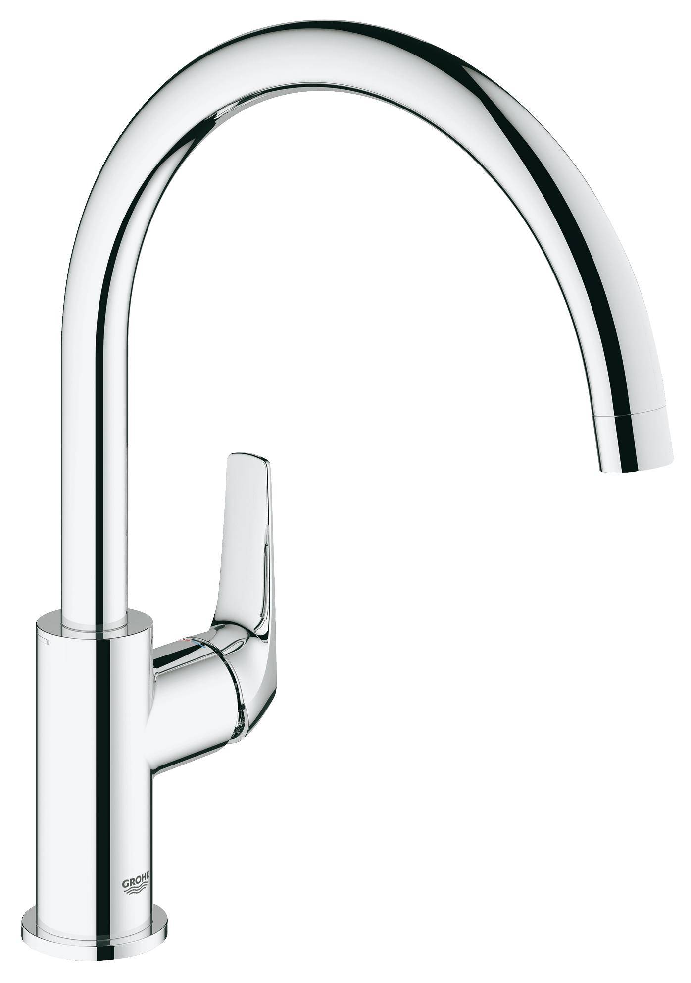 Смеситель для кухни GROHE BauFlow, хром (31230000)