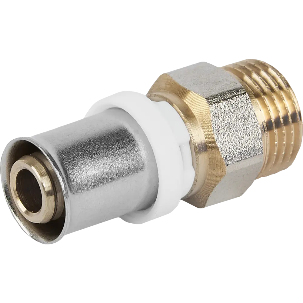 Пресс-муфта Aquasfera 1/2" с резьбой для водоснабжения 82890235 STLM-0807551 - Вид №1