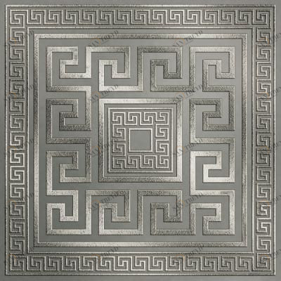 Декор Спарта серый 600х600 Керамика Будущего sun-id-325307