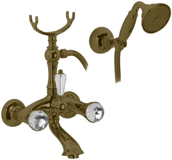 Смеситель MIGLIORE Korona ML.KRN-4703.DO для ванны/душа - золото  - Вид №1