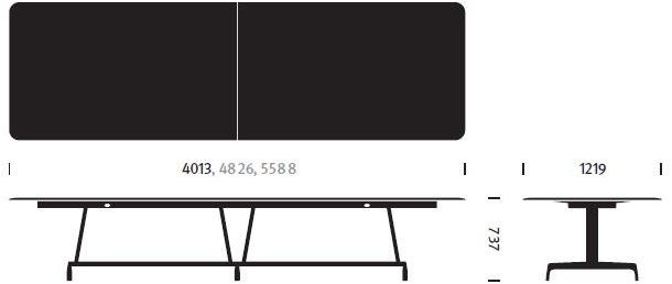 Herman Miller Письменный стол / стол для переговоров sun-id-1481126 - Вид №11