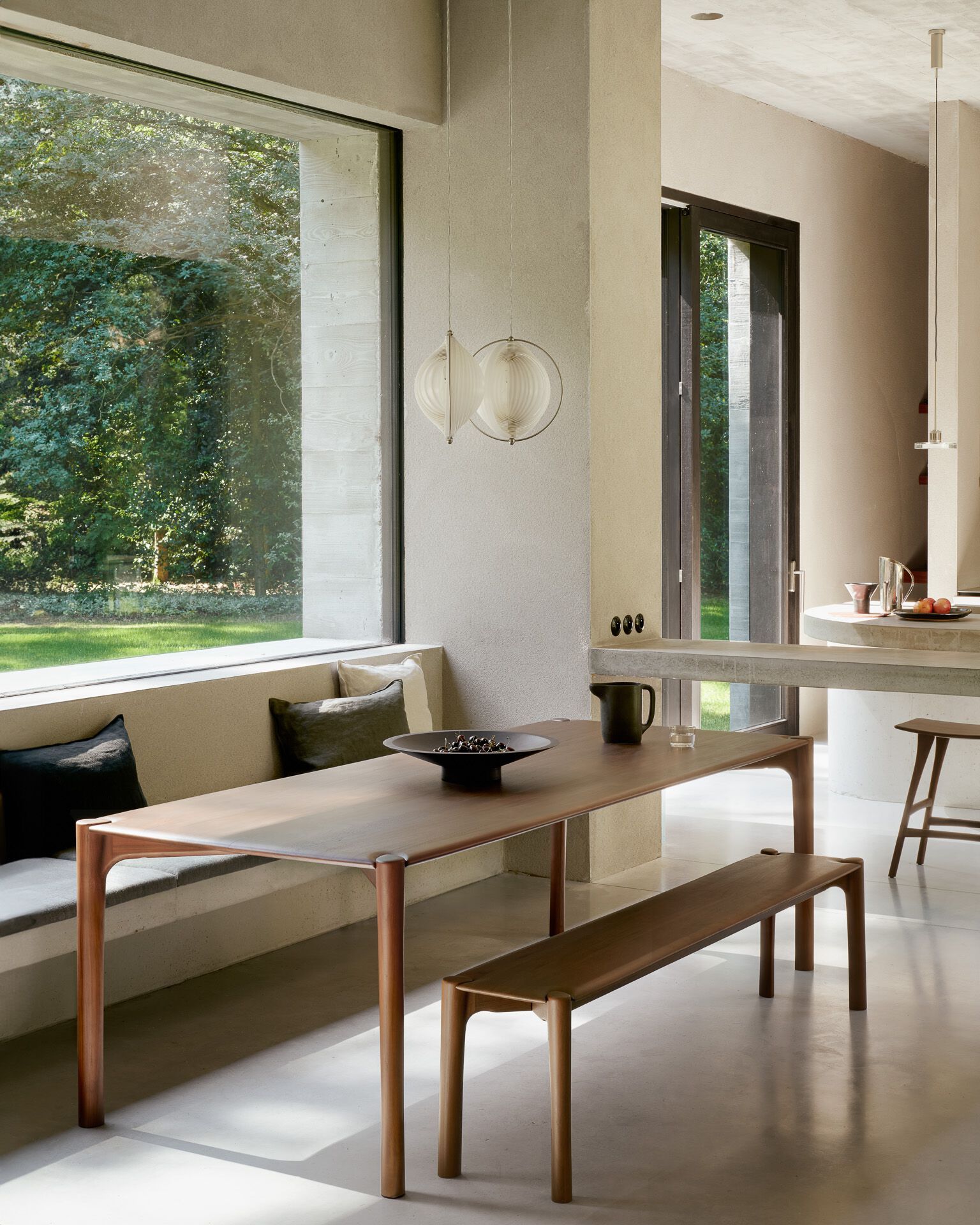 Прямоугольный обеденный стол из тикового дерева Ethnicraft Bok ARCH-00106380 - Вид №32