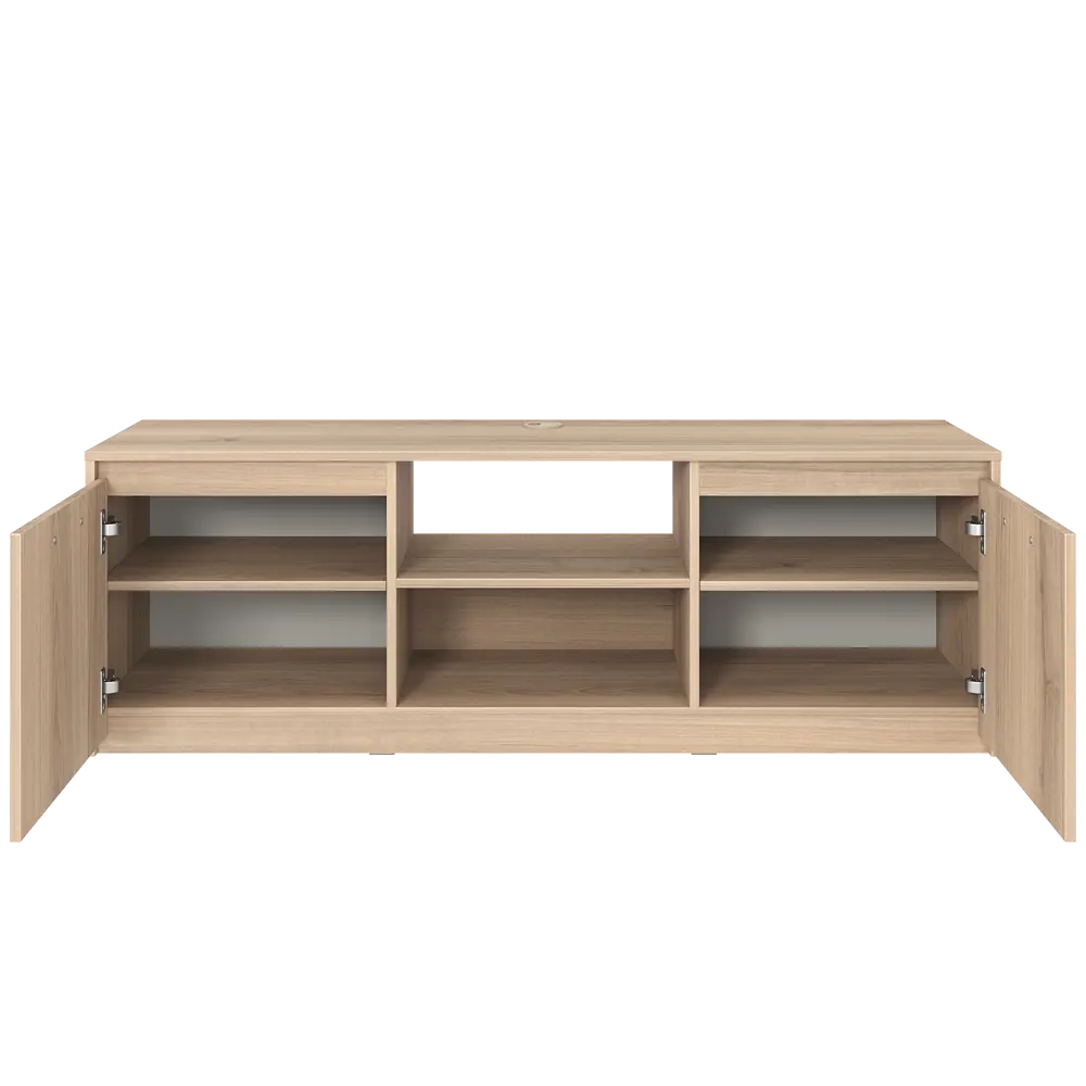 Тумба под телевизор Лион 150x50x41.6 см ЛДСП цвет дуб комано Santreyd STLM-2030773 - Вид №5