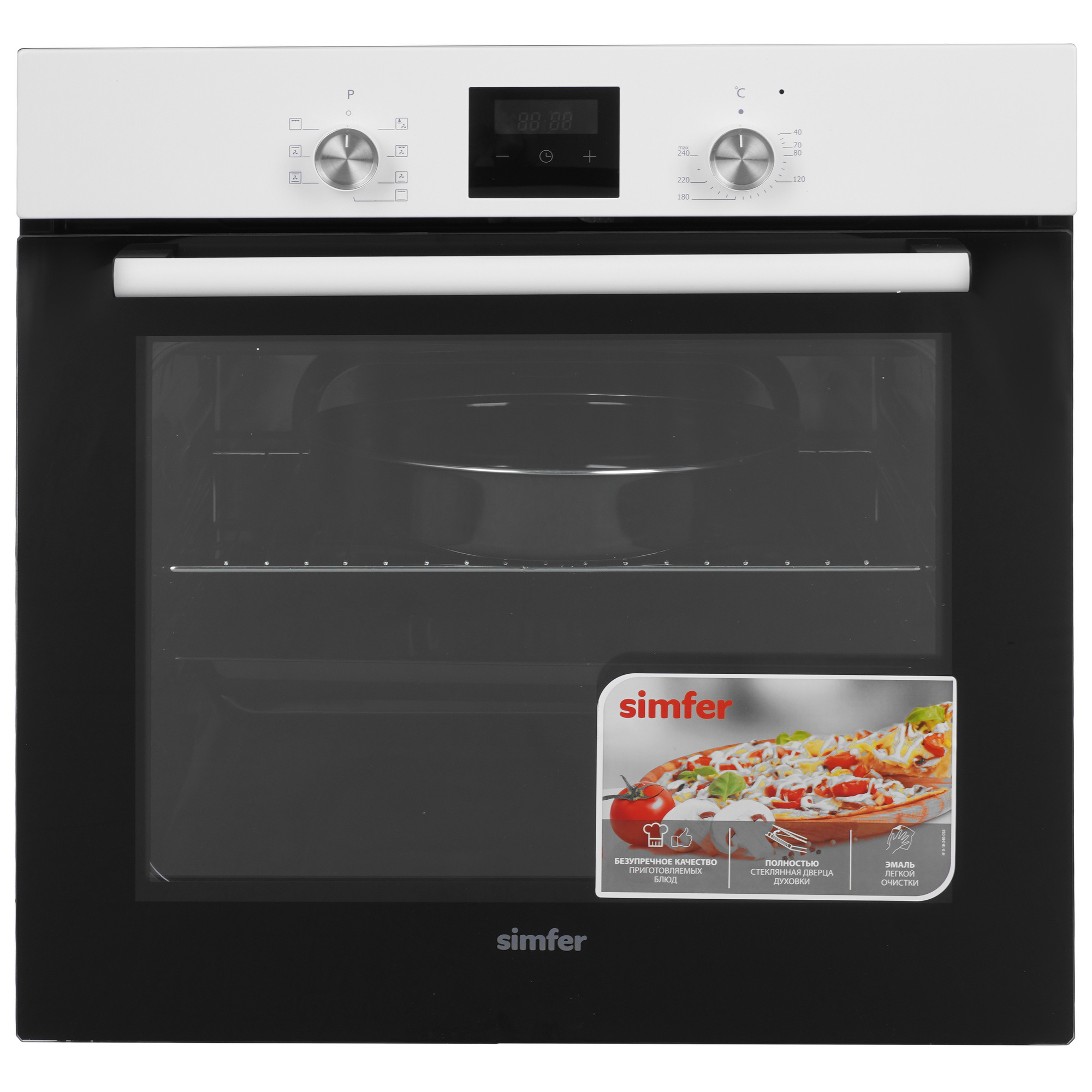 9280264 Духовой шкаф электрический Simfer B6EW56070 + Варочная поверхность индукционная Simfer H60I74S003 STDN-0049160 - Вид №1