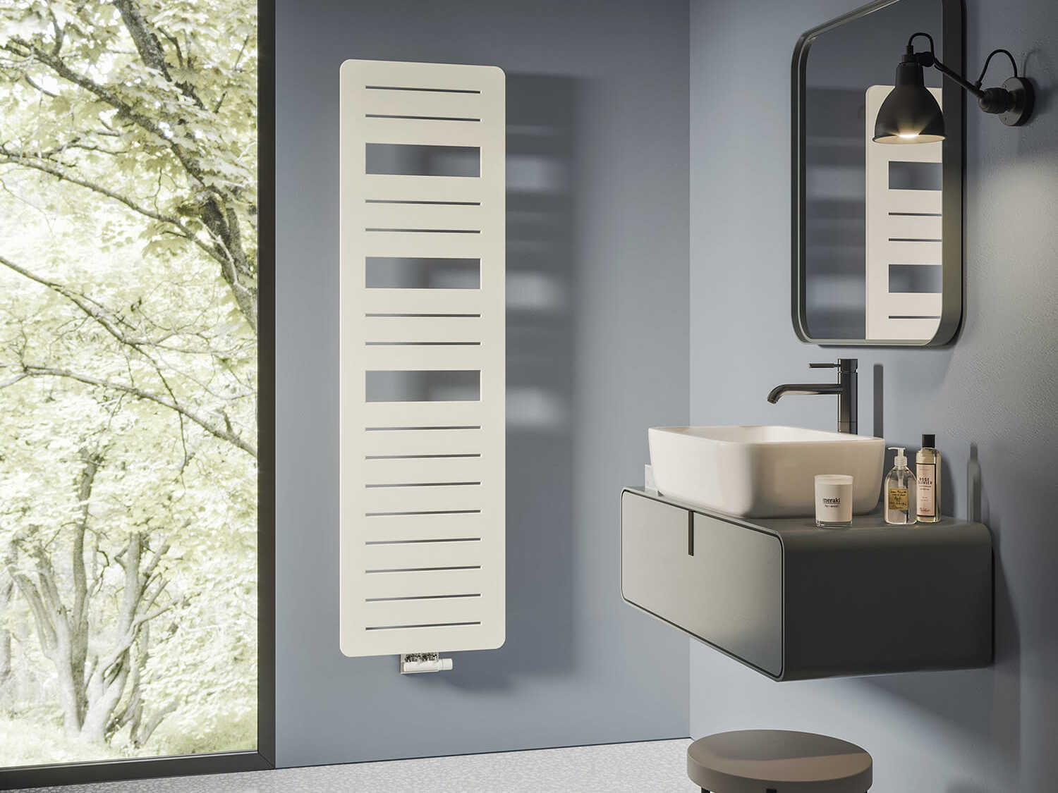 Радиатор для ванной из нержавеющей стали Irsap PAGE ARCH-00070460