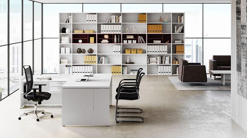 Las Mobili Книжный шкаф открытого офиса Delta evo sun-id-1496416 - Вид №1