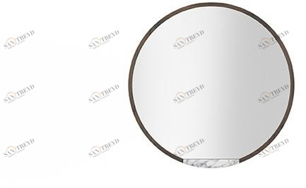 Callesella Arredamenti Зеркало настенное круглое в раме Cocò COCO sun-id-1353077