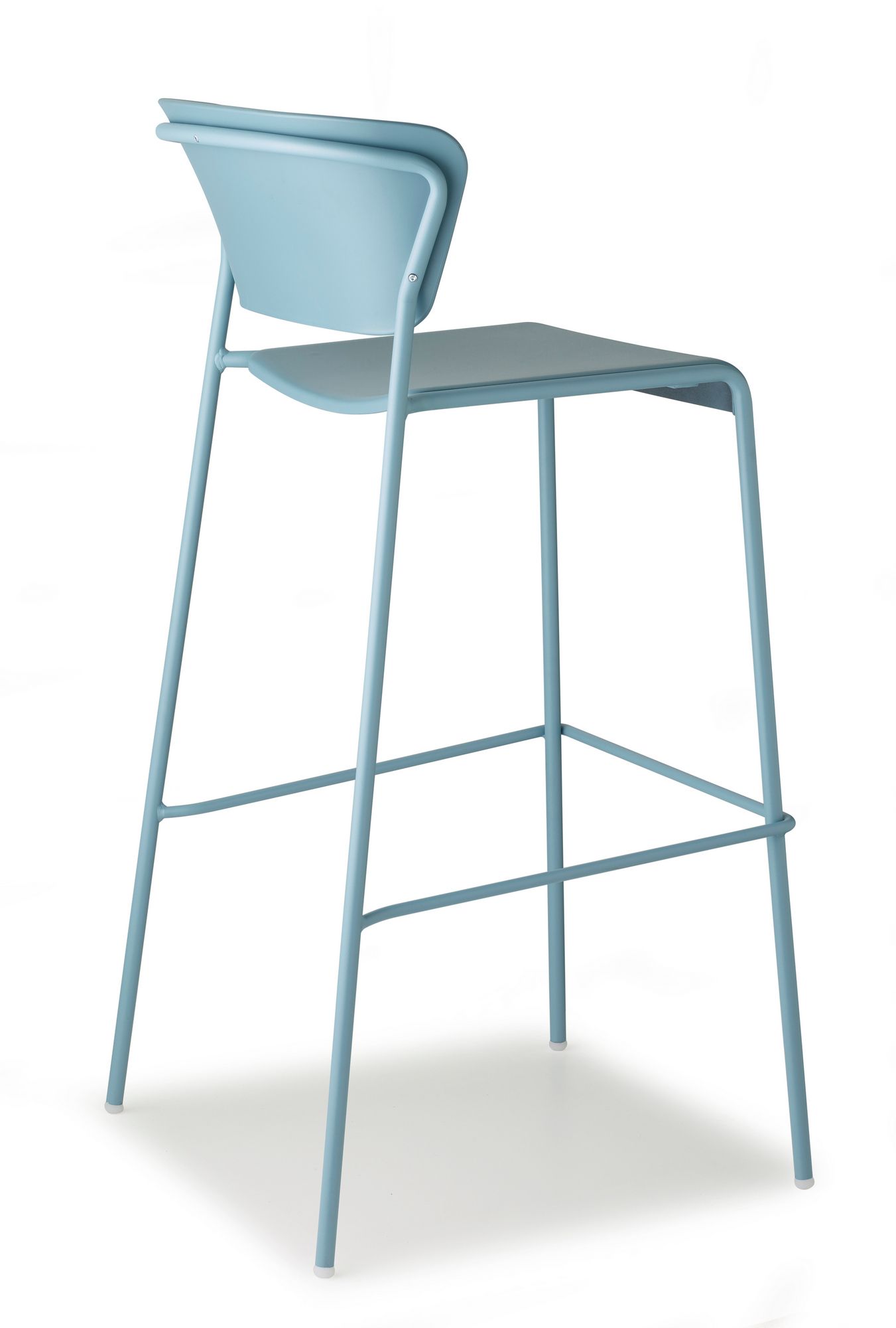 Высокий стул из инженерного пластика с подставкой для ног S-CAB Лиза ARCH-00027436 - Вид №1