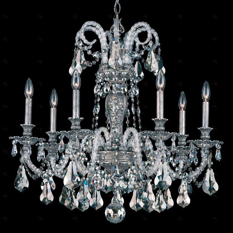 Люстра 6307-48 SH от Schonbek серебряная SCHONBEK ДИЗАЙНЕРСКИЕ 246687 Серебряный 