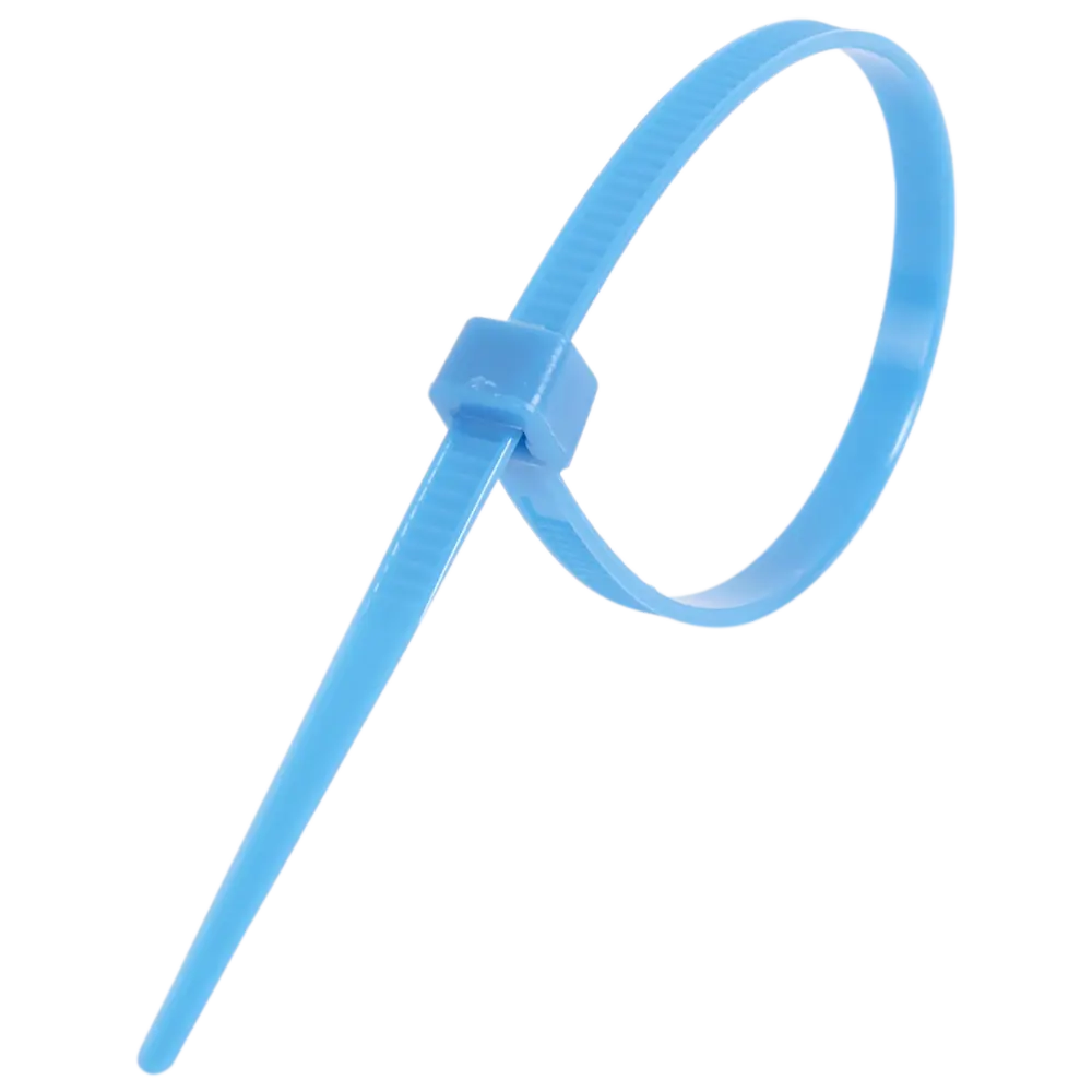 Кабельная стяжка 3.5x150 мм нейлон цвет синий 25 шт Santreyd STLM-2184243 - Вид №1