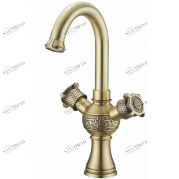 Zorg A 2007U-BR смеситель для умывальника Смеситель для кухни Zorg 242 х 130 мм 