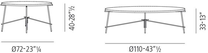 Vibieffe Журнальный столик из мрамора для гостиной sun-id-1374516 - Вид №6