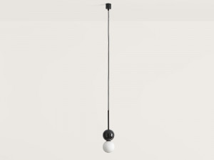 092136 Подвесной светильник черный - черный мрамор Aromas del Campo Dalt