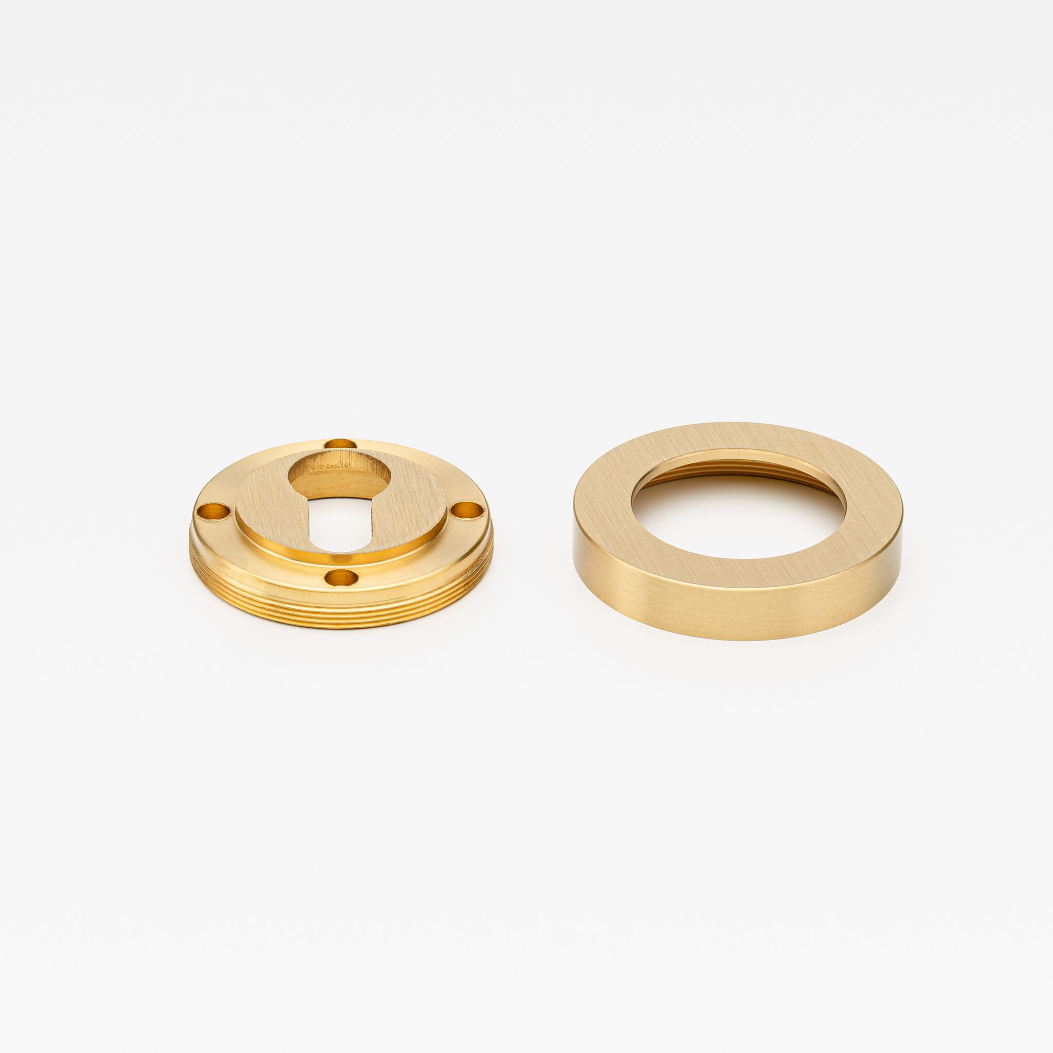 Латунная круглая насадка Lo & Co Interiors ESCUTCHEON EURO ARCH-00011139 - Вид №5