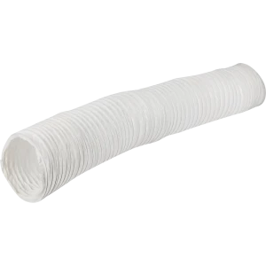 Воздухоотвод гибкий Era D150 мм ПВХ цвет белый