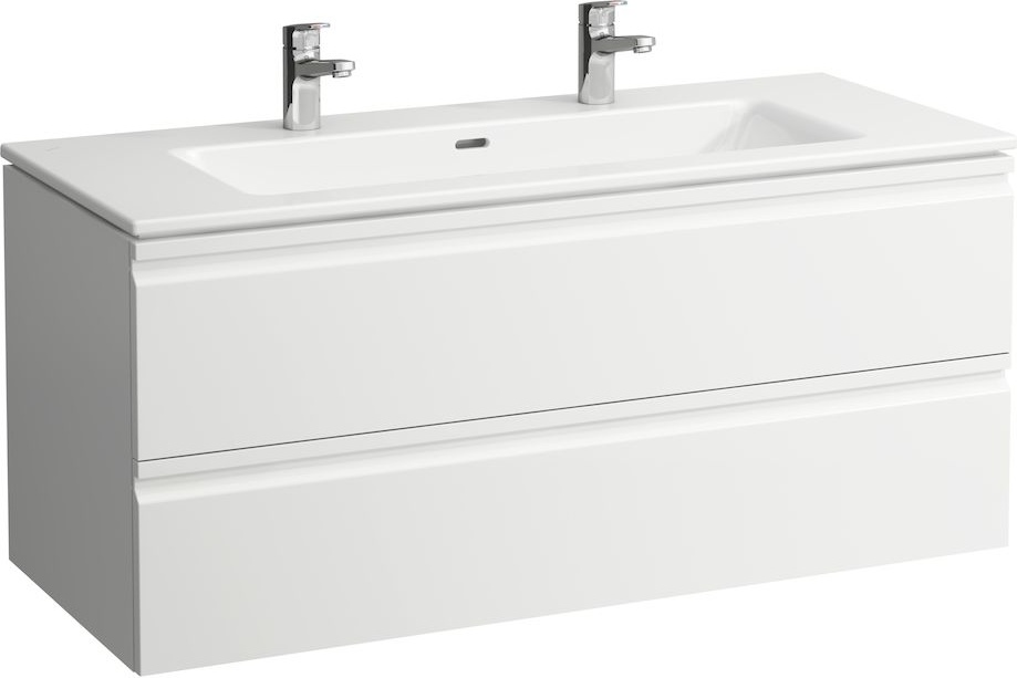 H8619674751041 Тумба с раковиной, 2 ящика и компактный сифон 861967 LAUFEN PRO - Вид №2