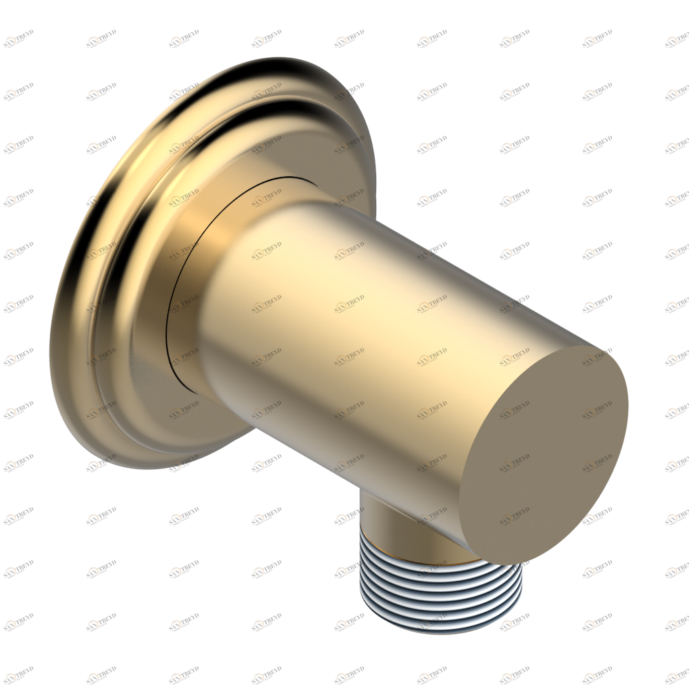 A8N-53E Вывод 1/2" встраиваемый в стену Thg-paris Vogue с красной яшмой Matt Umber PVD A8N-53E CAT.F