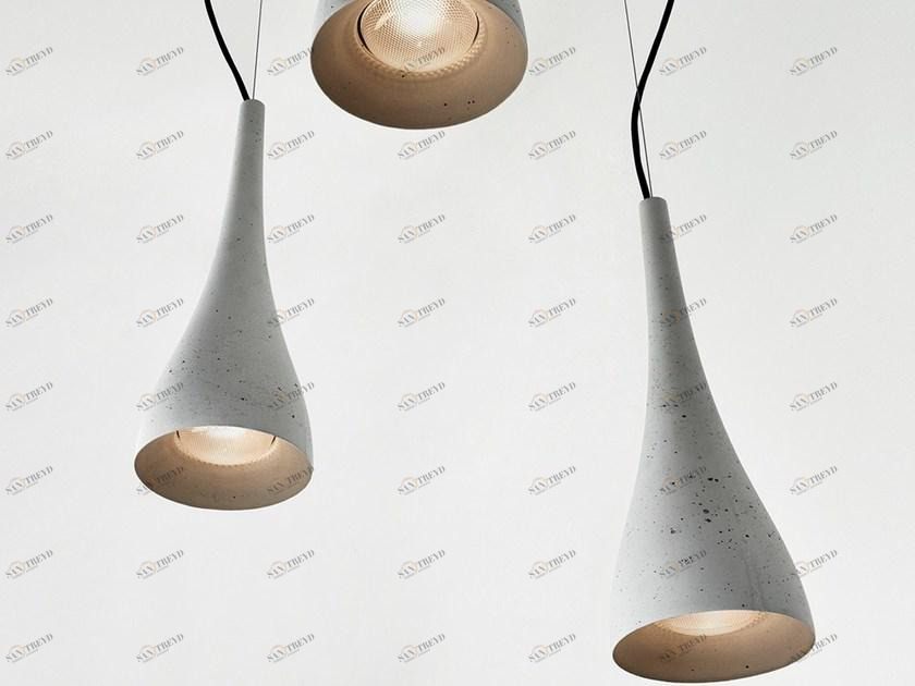 Gravelli Подвесной светильник из бетона sun-id-1511473