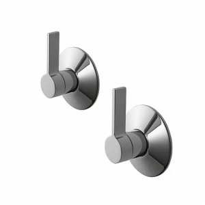 Комплект запорных клапанов 1/2 ”. Расход 59,94 л / мин. при 3 барах  Lignage NOKEN 100238516  CHROME