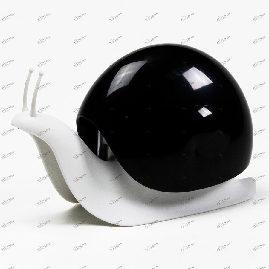 Диспенсер для мыла Escar, белый с черным Qualy QL10261WHBK