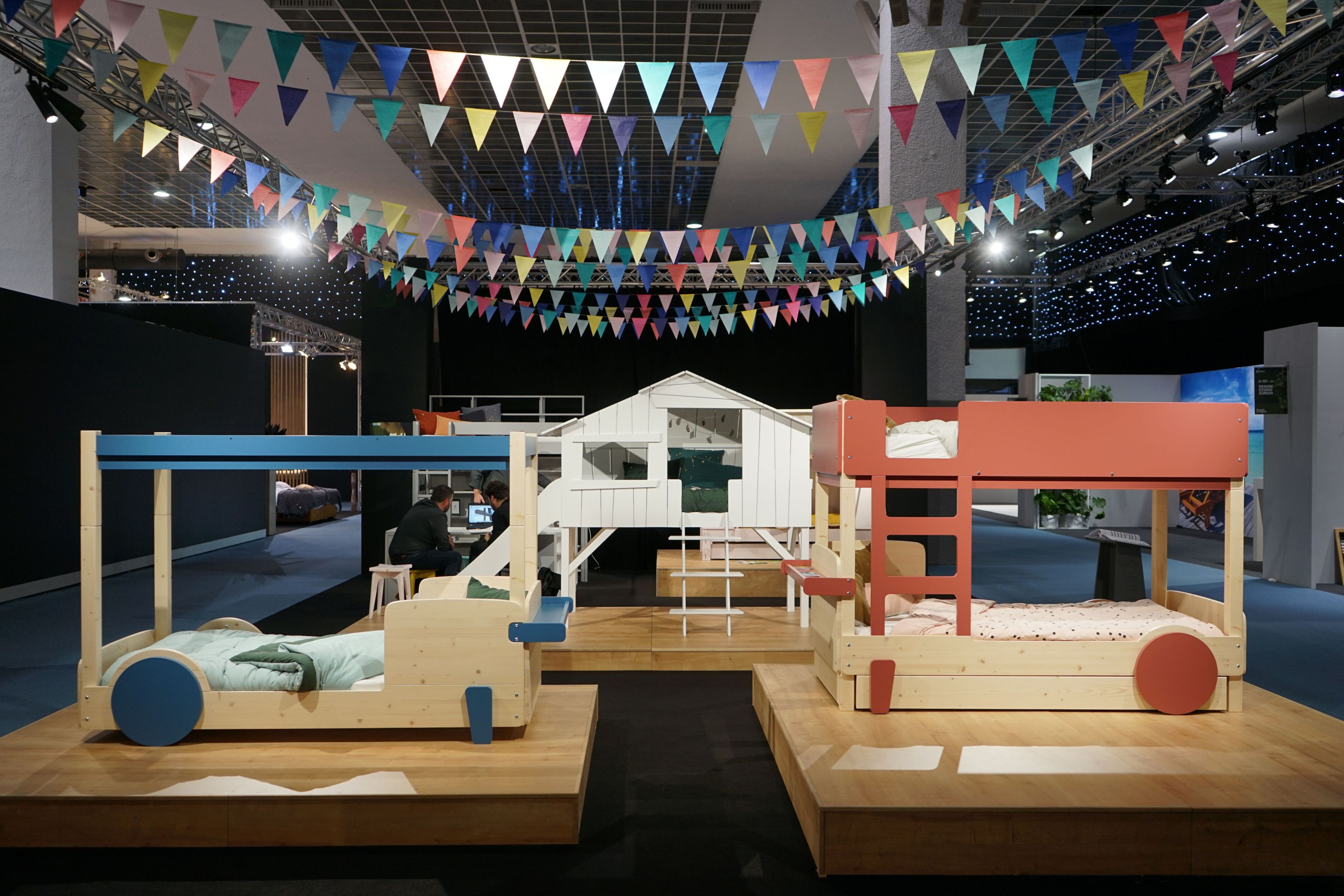 Кровать-чердак из МДФ с горкой Mathy by Bols TREEHOUSE BEDS &amp ARCH-00138368 - Вид №7