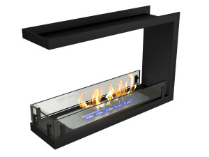 90646681 Биокамин встраиваемый торцевой сквозной Contour 700 STLM-0321832 ESTETIC FLAME
