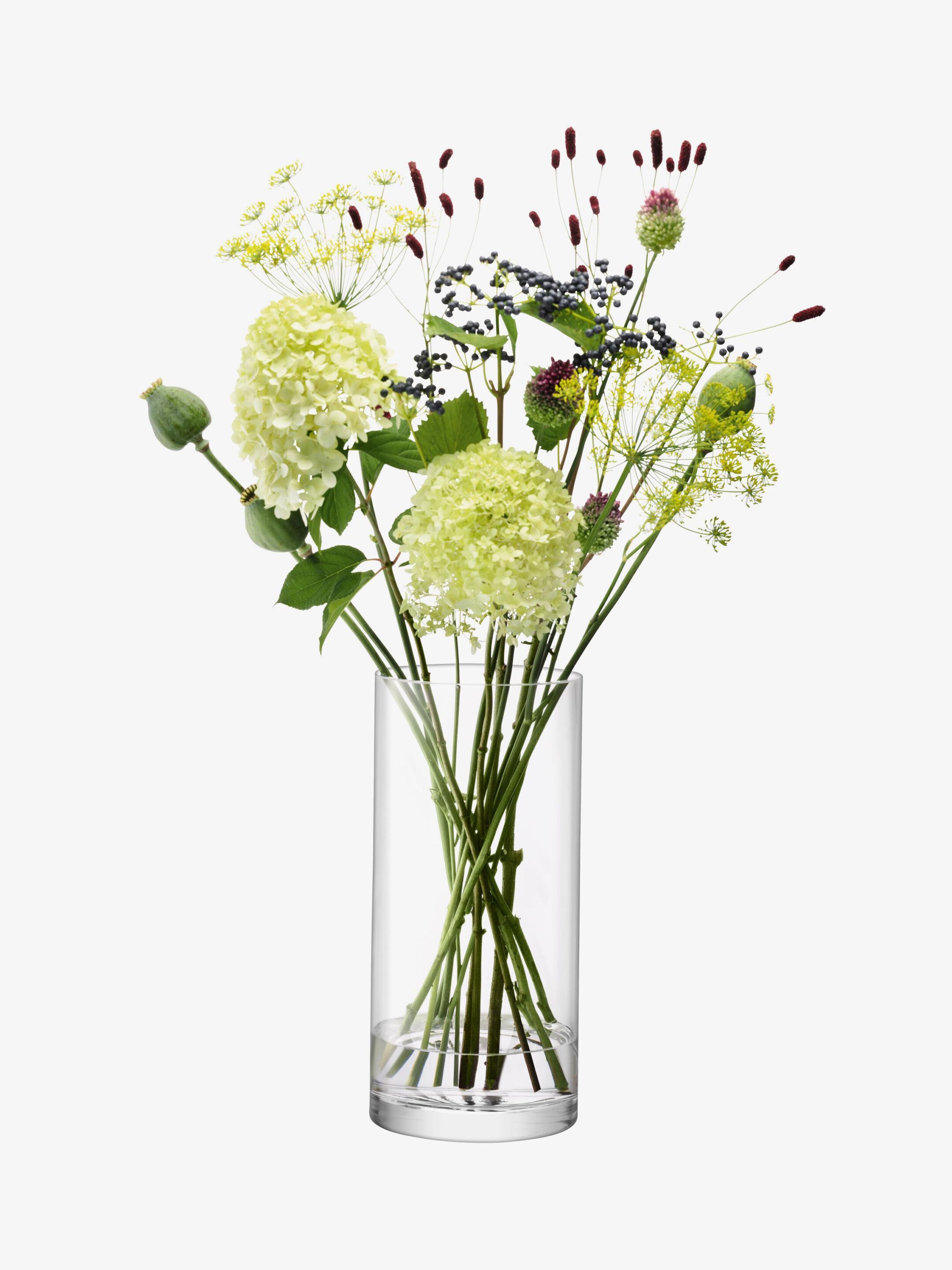 Круглая ваза из дутого стекла LSA Column ARCH-00089419 - Вид №1