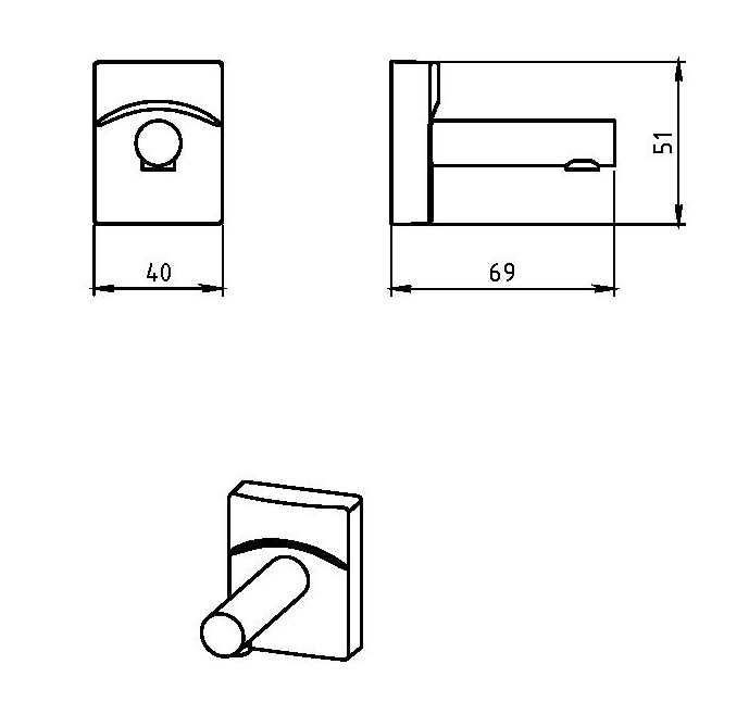 Магнитная мыльница Novaservis Metalia 12 0241.0 хром 02410 - Вид №1