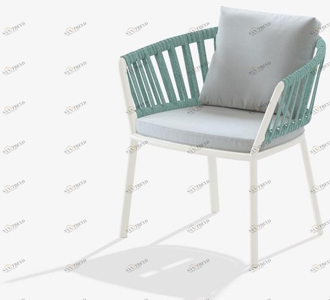 FAST Алюминиевый стул с подлокотниками со встроенной подушкой Ria 7605