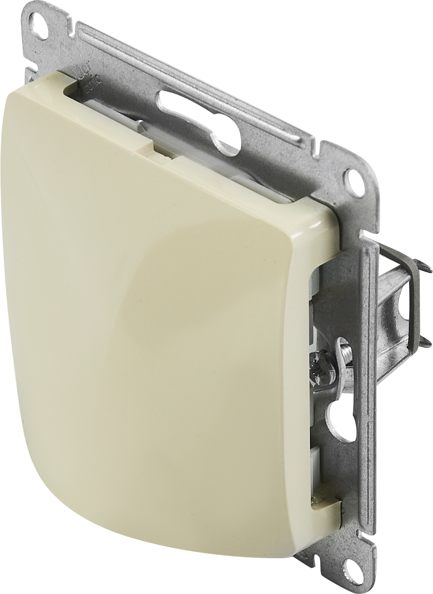 Schneider Electric Glossa — элегантный кабельный вывод в бежевом исполнении 86710640 STLM-0070878 - Вид №1