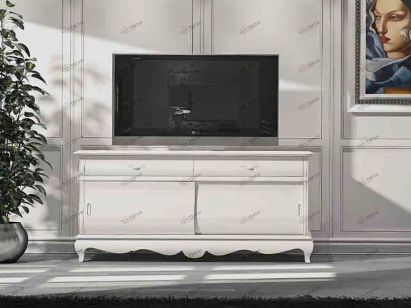 Arvestyle Тумба под телевизор из массива дерева с ящиками Fenice sun-id-1385441