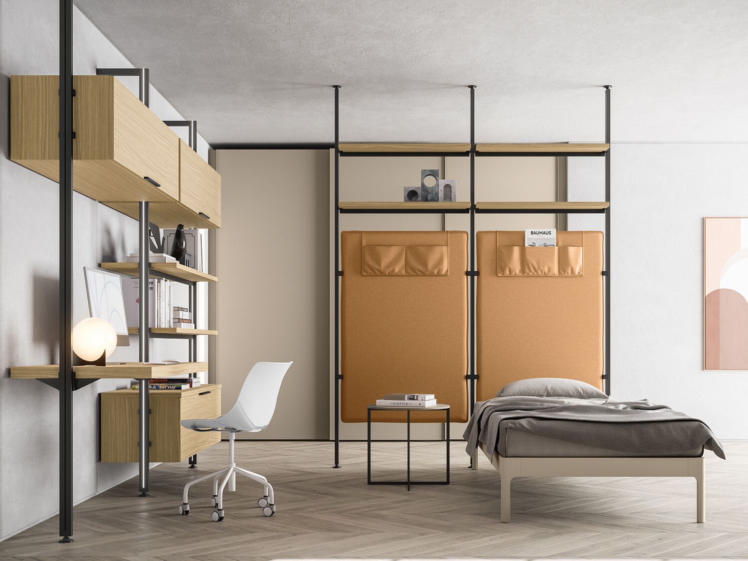 Секционная спальня для мальчиков Zalf Flexy ARCH-00006772