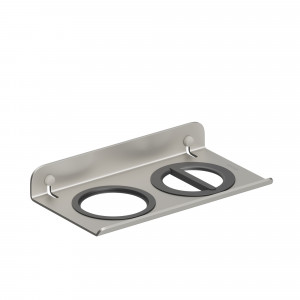 185580 Держатель для фена и выпрямителя для волос 24 см цвет Серый Sonia QUICK Испания