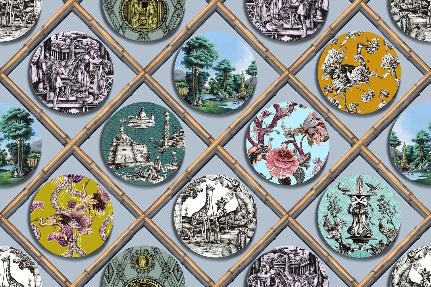 Обои / покрытие Officinarkitettura® Souvenirs de Voyage ARCH-00111713 - Вид №1