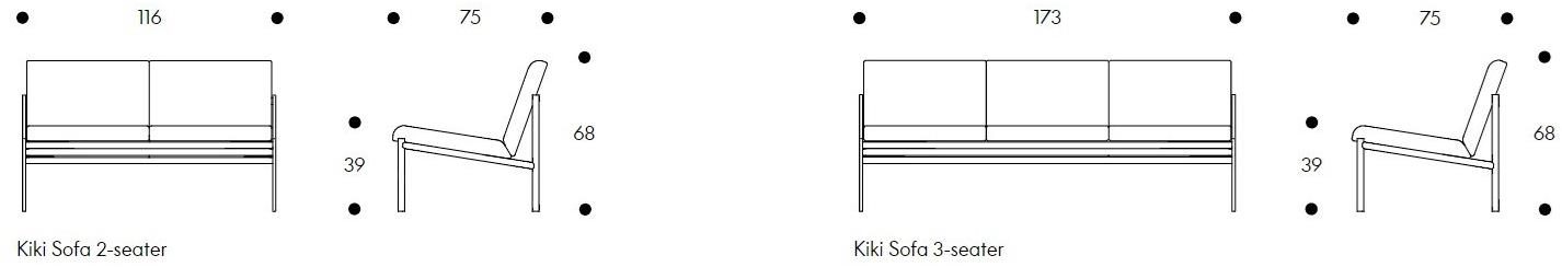 Artek Диван из ткани Kiki sun-id-1385603 - Вид №7