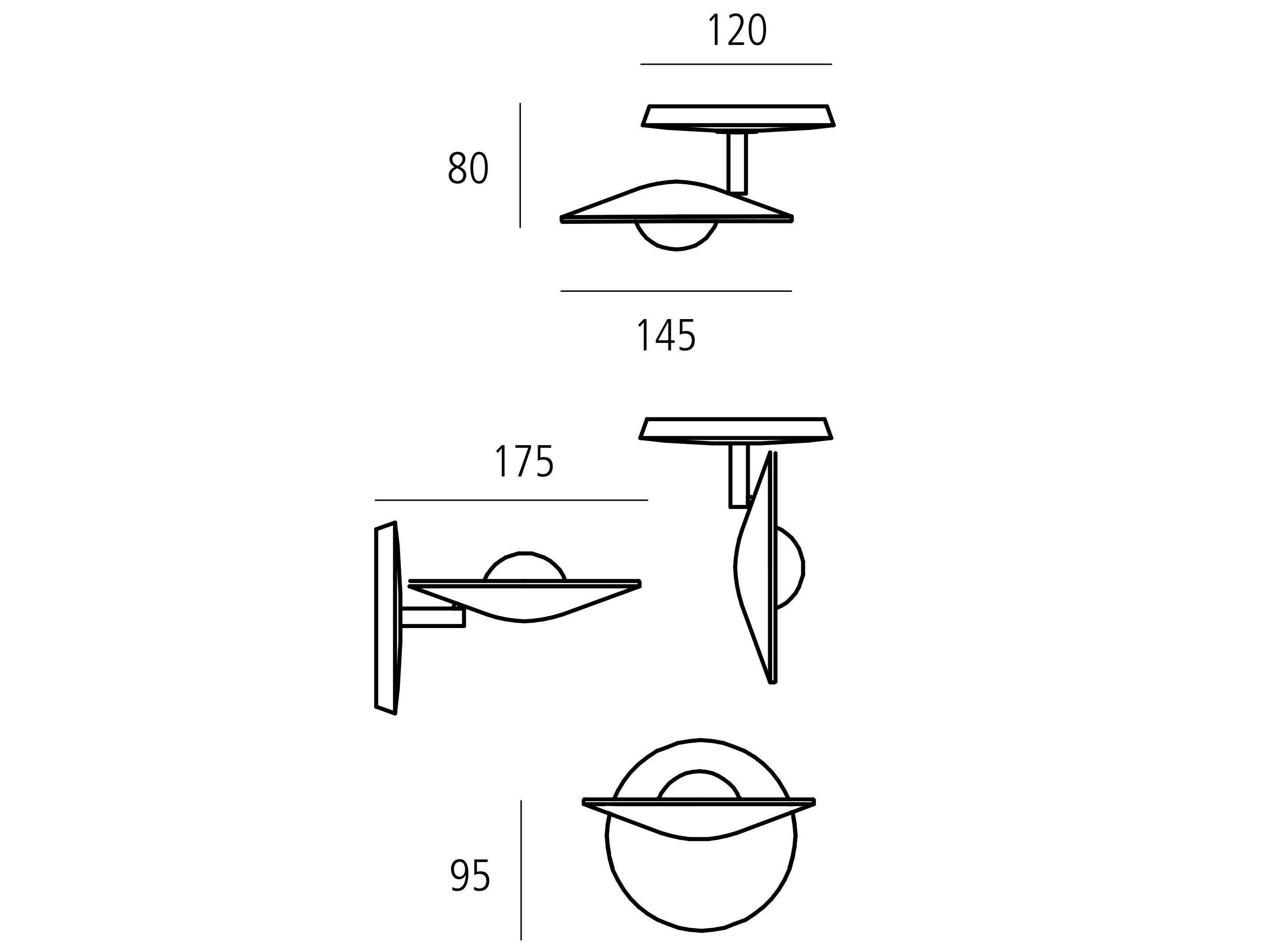 Светодиодный настенный светильник millelumen Millelumen Rising ARCH-00064285