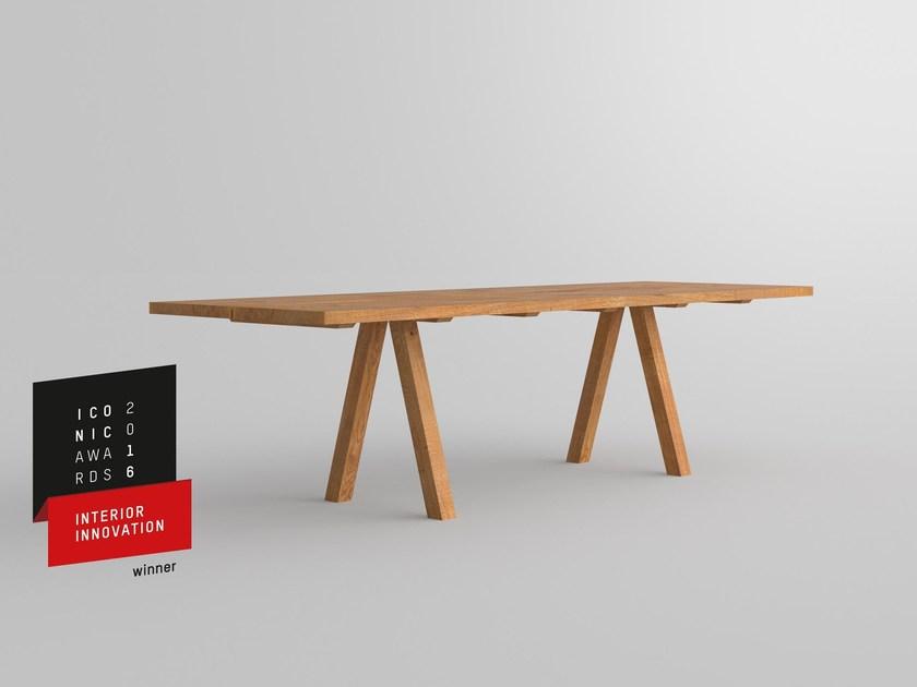 Vitamin Design Прямоугольный стол из массива дерева Papilio sun-id-1515462 - Вид №3