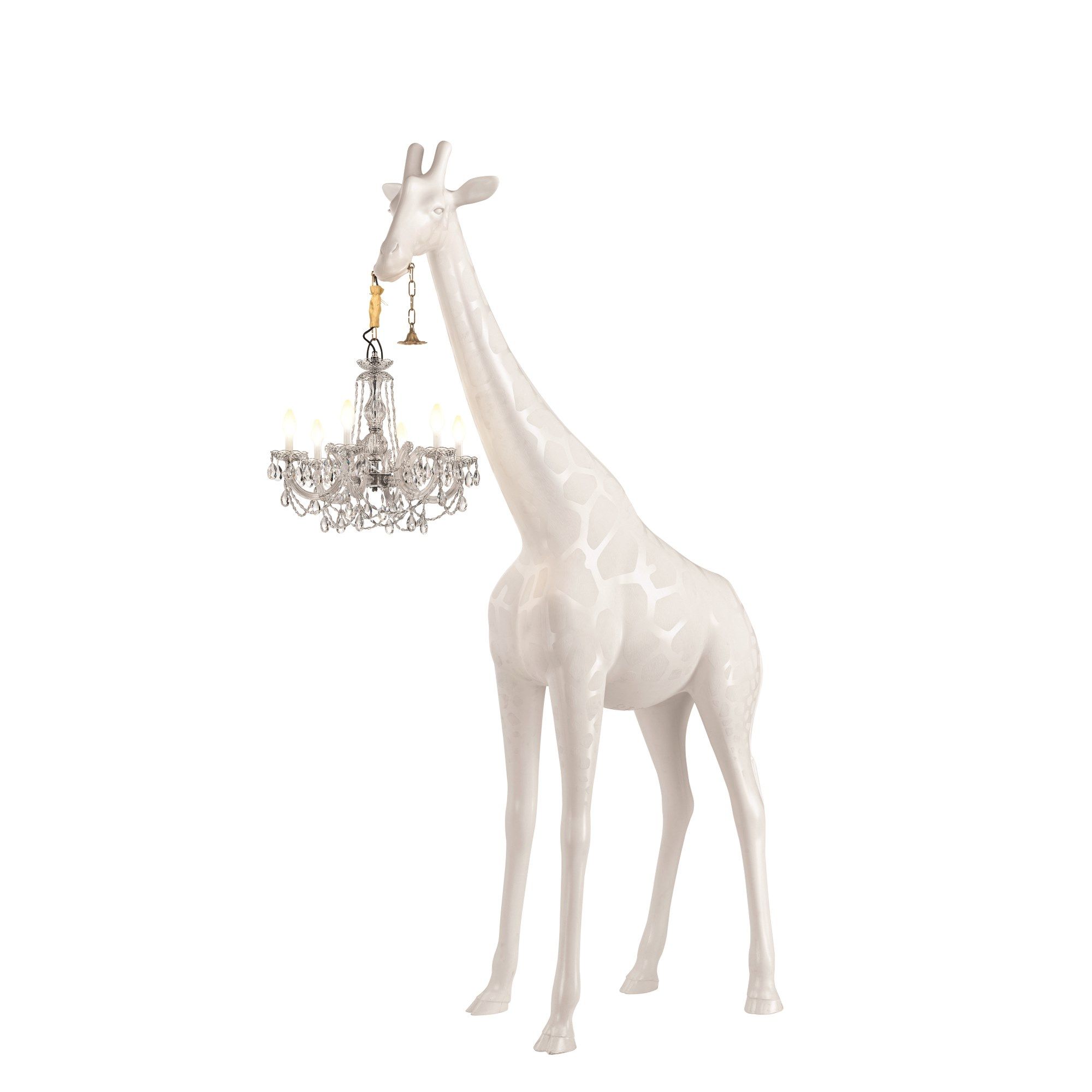 Напольный напольный светильник Сид полиэтилена Qeeboo Giraffe In Love ARCH-00101024 - Вид №2