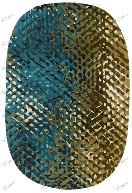 Toulemonde Bochart Овальный коврик ручной работы The designers sun-id-1438664