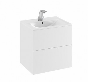 9751373111 IDO Elegant напольный шкаф для мебельной раковины с двумя ящиками, W = 900 мм, W1 = 910 мм, темно-серый