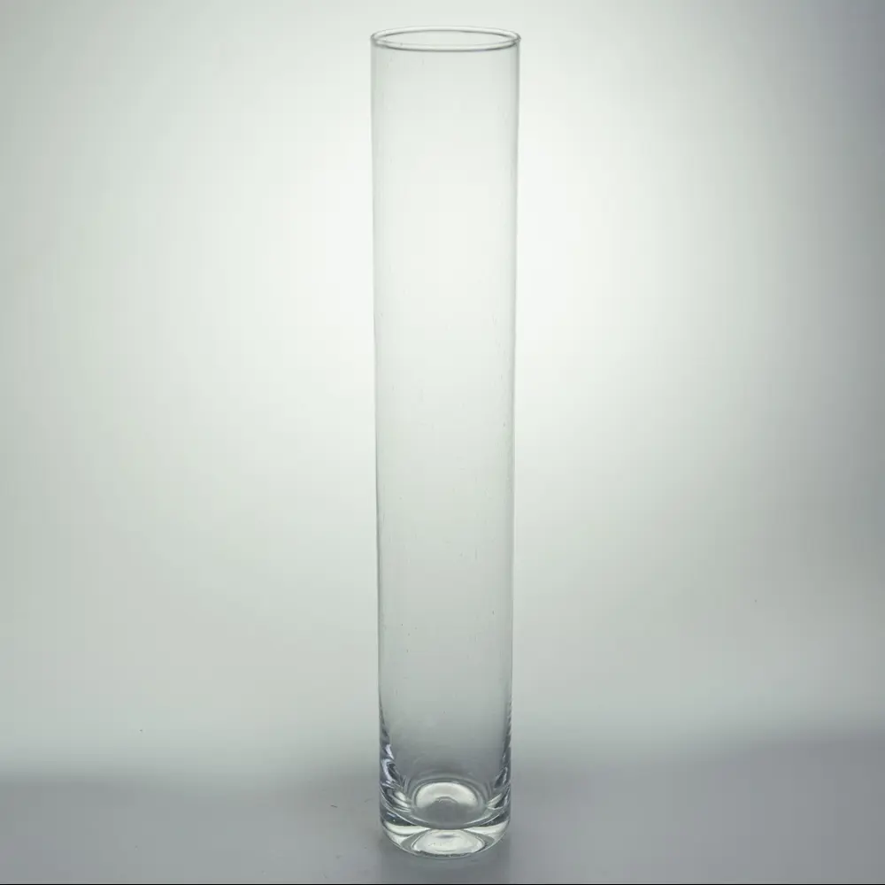 Ваза Evis Цилиндр стекло h30 см цвет прозрачный STLM-2150300