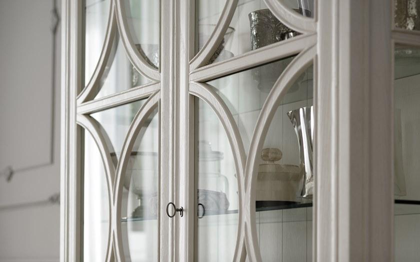 Prestige Лакированная витрина из дерева и стекла Dama Cvc045 - Вид №2