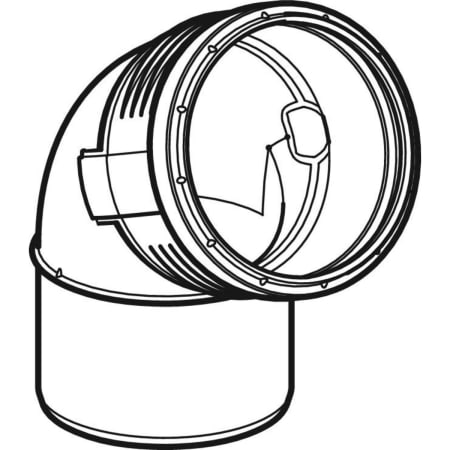 390.024.14.1 Отвод Geberit Silent-PP Geberit  - Вид №9