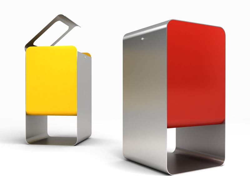 Наружная стальная стойка для мусора LAB23 Smith ARCH-00041087 - Вид №1