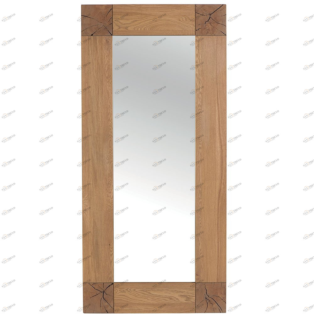 Зеркало деревянное большое Woody VAVI WOODY 132616 Коричневый 