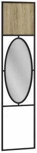 1845 Панель для прихожей с зеркалом Loft Дуб Натур R-HOME