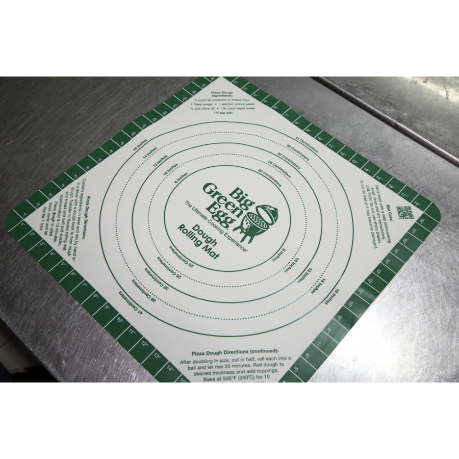 Коврик силиконовый гибкий Big Green Egg, с разметкой для пиццы SDRM - Вид №1
